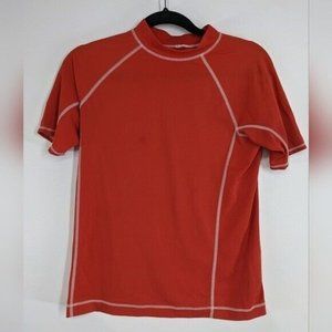 Boys LANDS END Short Sleeve Rashgauard